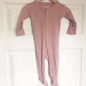 LovedBaby Baby girl button up pajamas